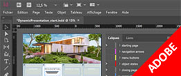 Copie d'écran d'Adobe InDesign